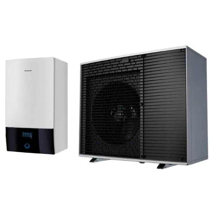 Daikin Altherma 4 H EPSK12AW1 / EPBX14A9W hőszivattyú oldalfali beltéri egységgel