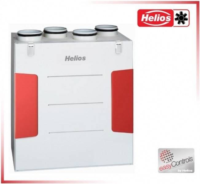 Helios KWL EC 200 W L központi szellőztető